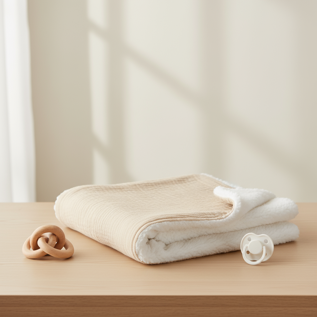 3_c1c32cce-89f4-4337-b66a-59c963f9bddb SnuggleBear– Premium Dikke&Zachte Baby Deken Haver | Educatief Speelgoed - Afbeelding 1