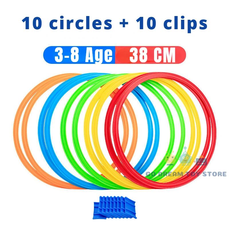 3_ea96fa2c-0281-413c-934e-406b58dd9711 Jump Hoops™ – Spring&Speel– Hoepel Set 38cm (3-8 jaar) | Educatief Speelgoed - Afbeelding 1