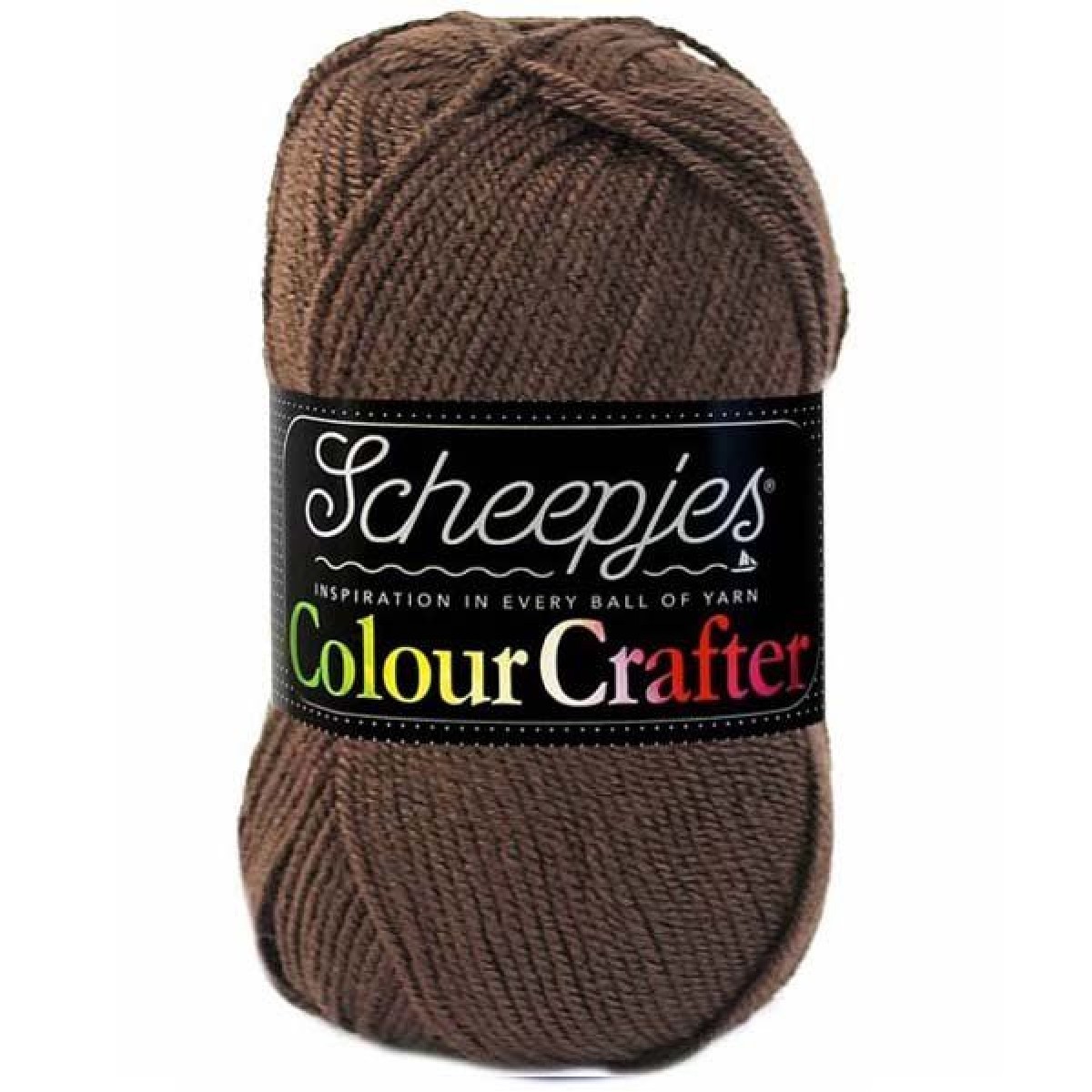 Scheepjes Colour Crafter - 1004 Veendam - chocoladebruin