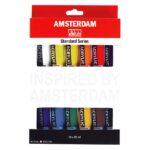 Amsterdam acrylverf set - 12 stuks