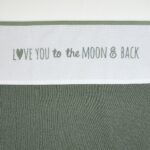 Laken Ledikant Meyco Love You To The Moon&Back Forest 414064 Green