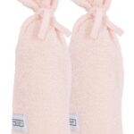 Kruikenzak Meyco Basic Badstof Soft Pink 2-pack