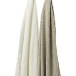 Swaddle Doel Meyco Pre Washed Kant Offwhite/Sand 2-pck