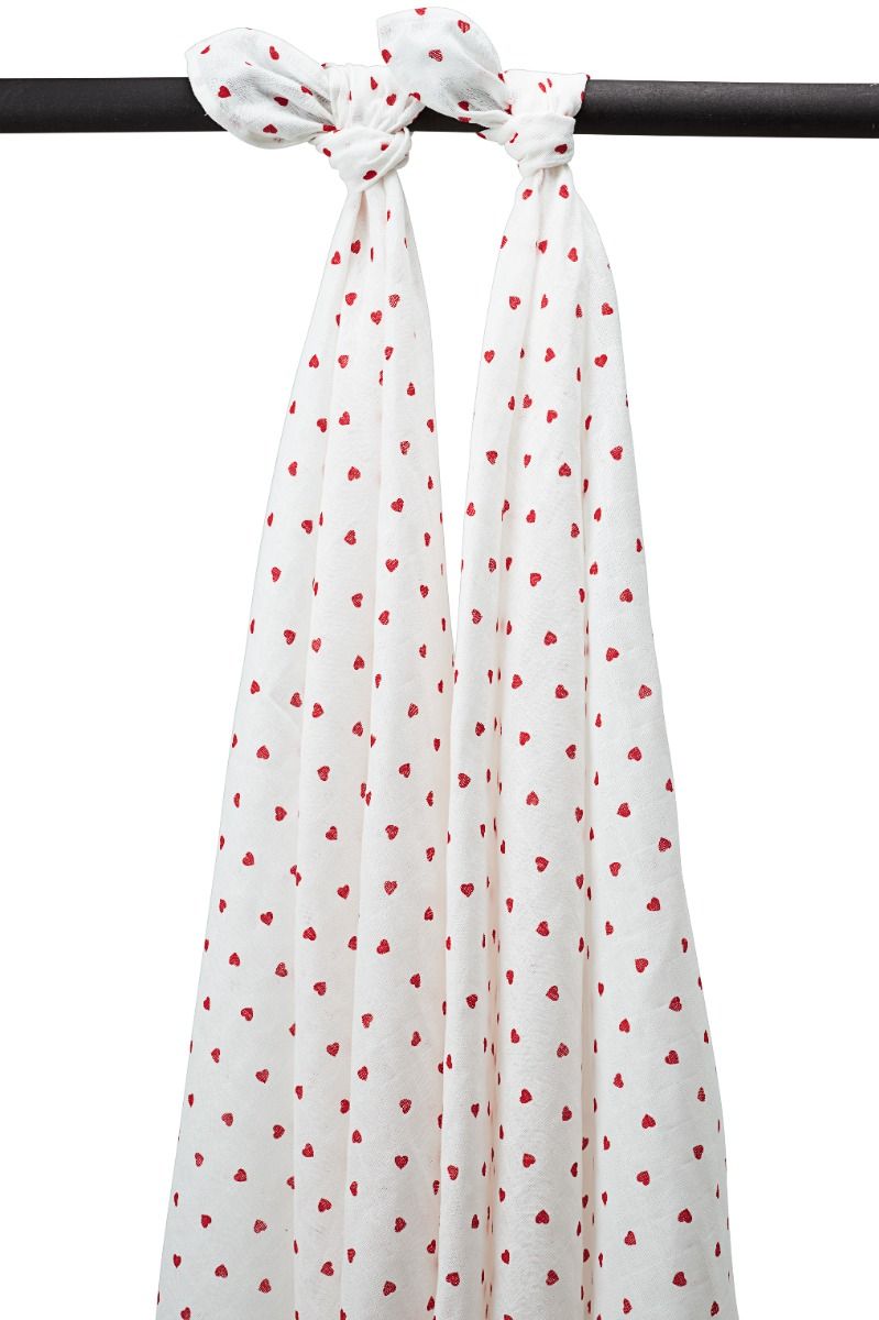 Swaddle Meyco Sweet Heart 2st Swaddle Meyco Sweet Heart 2st - Afbeelding 1