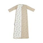 Slaapzak 4-seizoenen Meyco Interlock Jersey Penguin Soft Sand