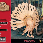 Gepetto's Peafowl (59) - Eureka  3d Puzzel