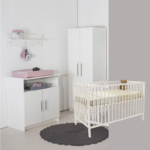 Babykamer Colorfull Home Tess met Meegroei Ledikant Luca V2 Pure White