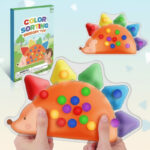 KidiSort– Educatief en kleurrijk – Montessori Kleurenspel Egel | Educatief Speelgoed