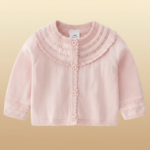 CozyCub– Comfortabel&Modieus– Gebreide Kinder Cardigan Sweater Lichtroze / 110 (2-3 jaar) | Educatief Speelgoed
