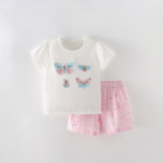 SunnyBloom– Zomer&Schattig– Matchende Zomerset Prachtige insecten / 110 (3-4 jaar) | Educatief Speelgoed