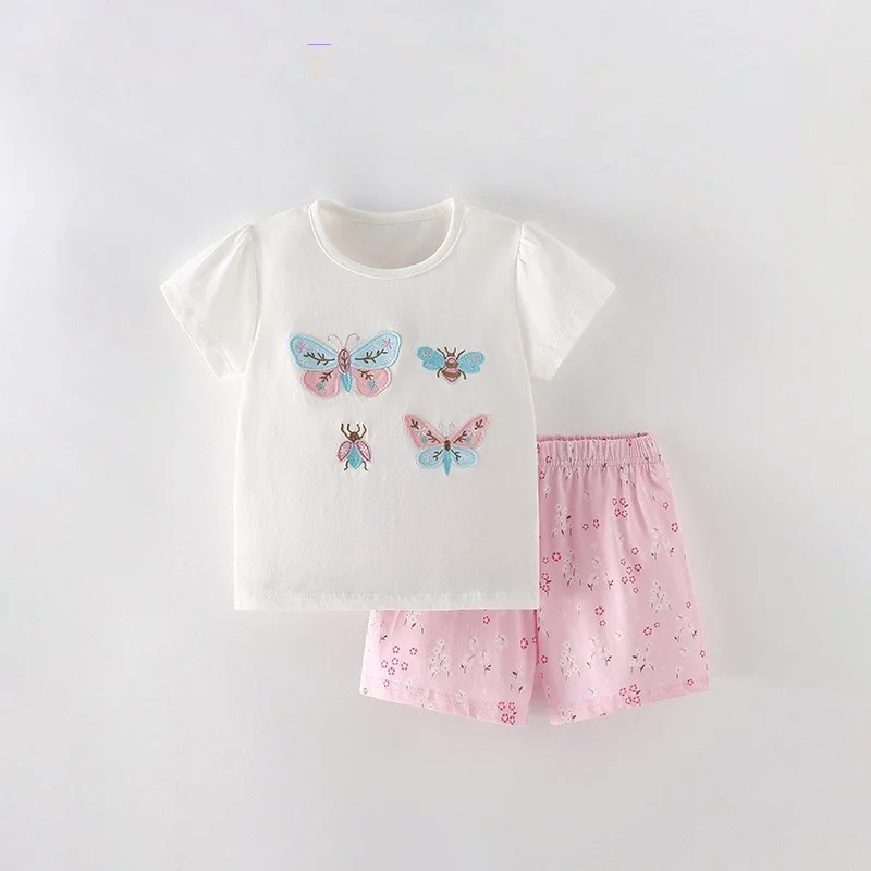 4_4da92766-8c3a-484a-9f92-fb357945a42b SunnyBloom– Zomer&Schattig– Matchende Zomerset Prachtige insecten / 110 (3-4 jaar) | Educatief Speelgoed - Afbeelding 1