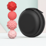 CalmSphere– Zacht&Focused– Magnetisch Stressspeelgoed Roze / S (Ø 2.2cm) / 4 | Educatief Speelgoed