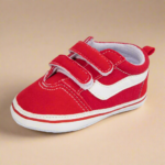 LittleTrend– Schattig&Veilig– Baby Sneakers Rood / 7-12 maanden | Educatief Speelgoed