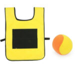 Sticky Shot– Gooien&Plakken– Sportief Plak Vest Geel / Klein (Kinder) | Educatief Speelgoed