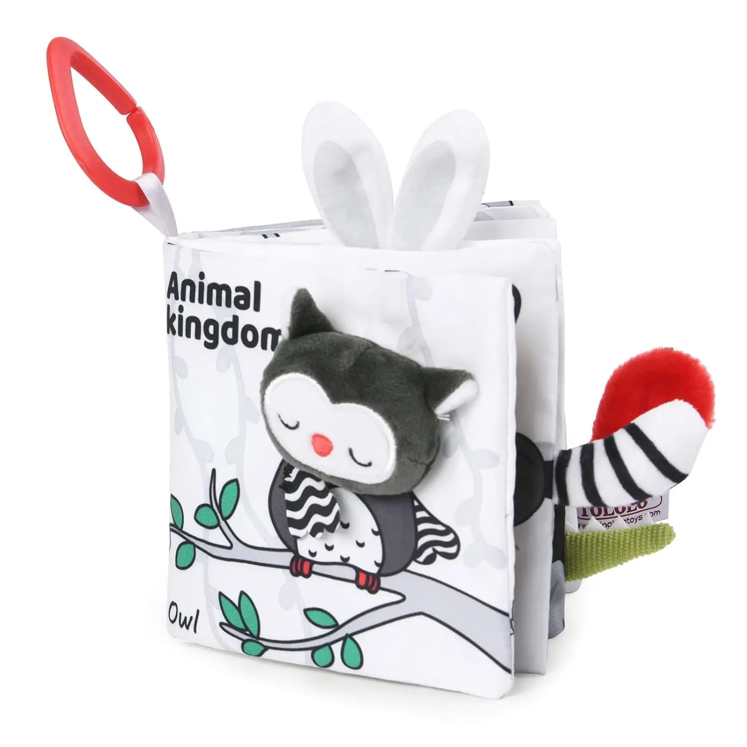 4_d62a8578-f57d-4d78-b51b-7d1a8de7dc49 Soft Sensory Book– Voelen&Ontdekken– Baby Boekje Dieren Koninkrijk | Educatief Speelgoed - Afbeelding 1