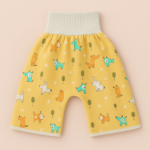 Baby Training Pants™ - Zindelijkheidstraining met een twist - Oefenbroek Broekje / Geel hondjes / L (3-6 jaar) | Educatief Speelgoed