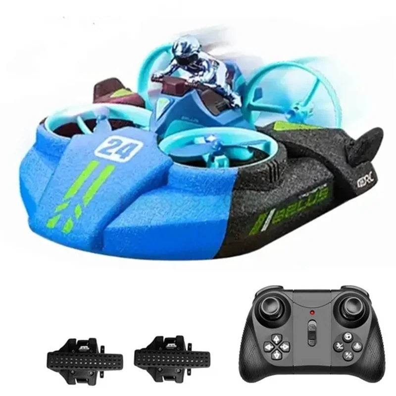 5-processed AirCruiser– 360° Avontuur – RC Drone Blauw / 2 | Educatief Speelgoed - Afbeelding 1