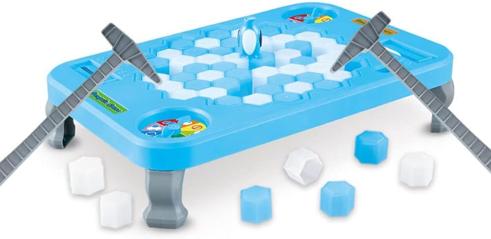 51l3Scuqi7L._AC_SL1000 Falling Penguin - Een geweldige ijsbreker - Familiespel Groot | Educatief Speelgoed - Afbeelding 1
