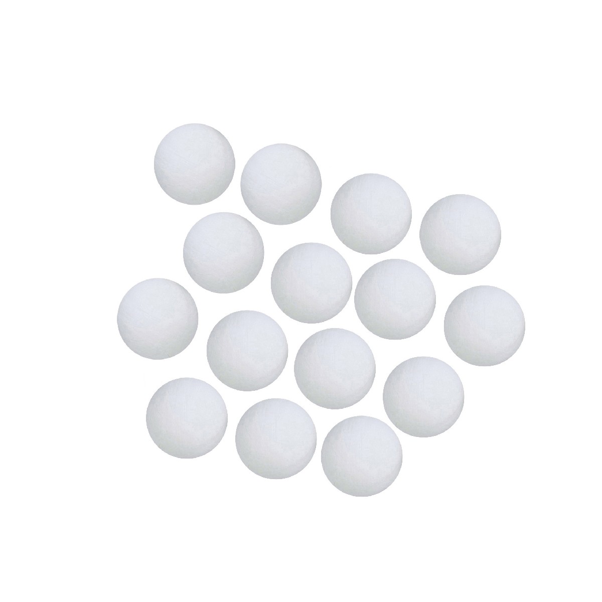 Wattenballen 15 stuks - 25 mm Wattenballen 15 stuks - 25 mm - Afbeelding 1