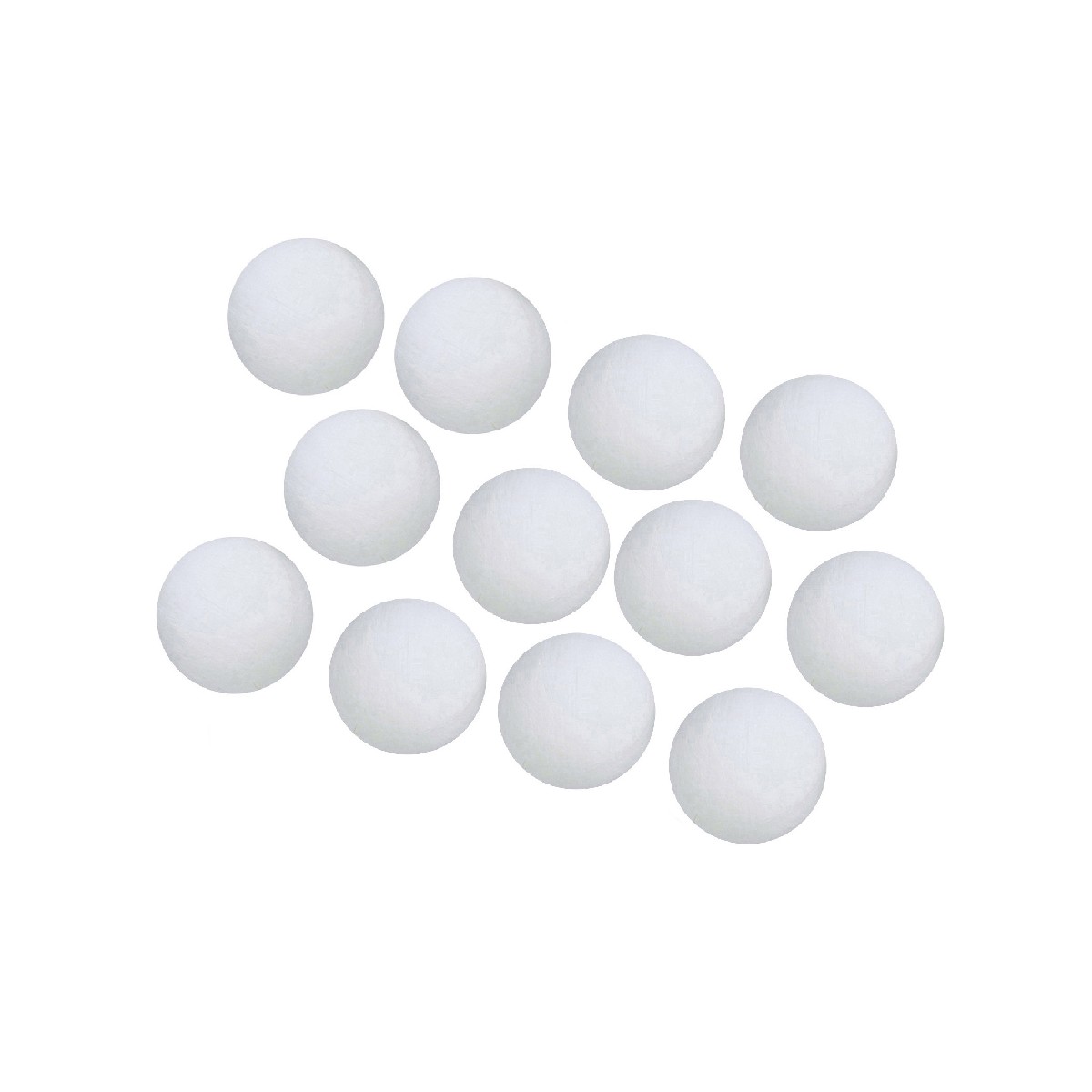 Wattenballen 12 stuks - 30 mm Wattenballen 12 stuks - 30 mm - Afbeelding 1