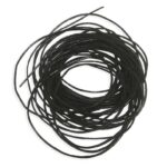 leren koord 1 mm - 4,5 meter zwart