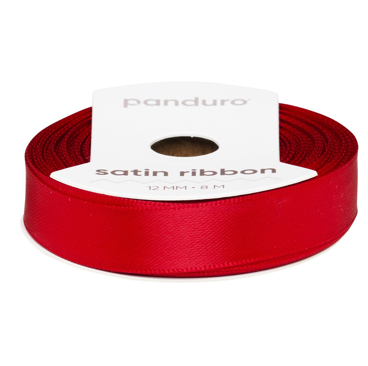 Satijnlint - 12 mm - rood Satijnlint - 12 mm - rood - Afbeelding 1