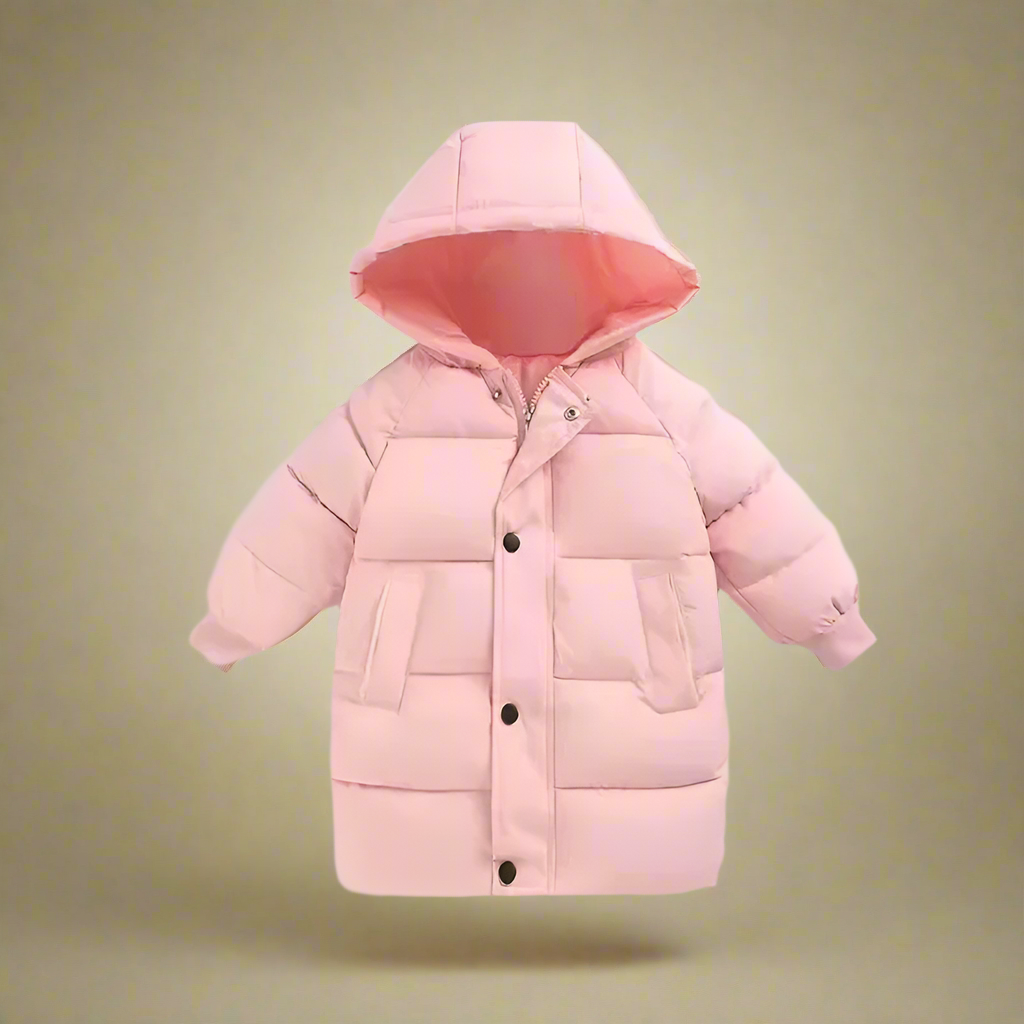 5_1f5b7f2c-36cb-4003-9f01-8783547f7965 CuddleCoat– Knus&Beschermend– Katoenen Winterjas Roze / 140 (7 jaar / 66 cm / 92 cm) | Educatief Speelgoed - Afbeelding 1