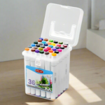 HighlightPro– Dubbel&Kleurrijk– Geurloze&Afwasbare Schoolstiften 36 colors | Educatief Speelgoed