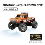 Pocket Speed RC– Snel&Wendbaar– Mini Race Truck Oranje | Educatief Speelgoed