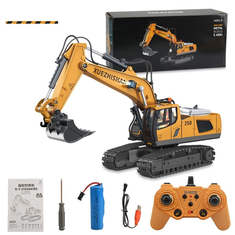 5_fe0d5843-fb9c-449d-80a3-8fb7b3b3eeb7 Construction wagon™ - RC Machtige Mini Bouwvoertuigen Graafmachine | Educatief Speelgoed - Afbeelding 1