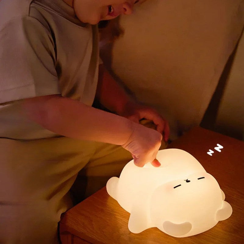 5d5dfec6-0a99-49c3-8be7-ee80ad2a5752 LumiBear– Schattig&Kalmerend– Slaaplamp met Zacht Licht | Educatief Speelgoed - Afbeelding 1