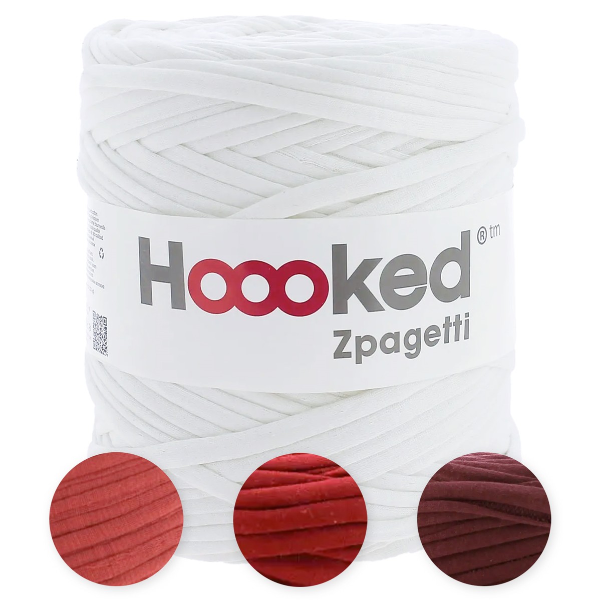 Hoooked Zpagetti - large - rode tint Hoooked Zpagetti - large - rode tint - Afbeelding 1