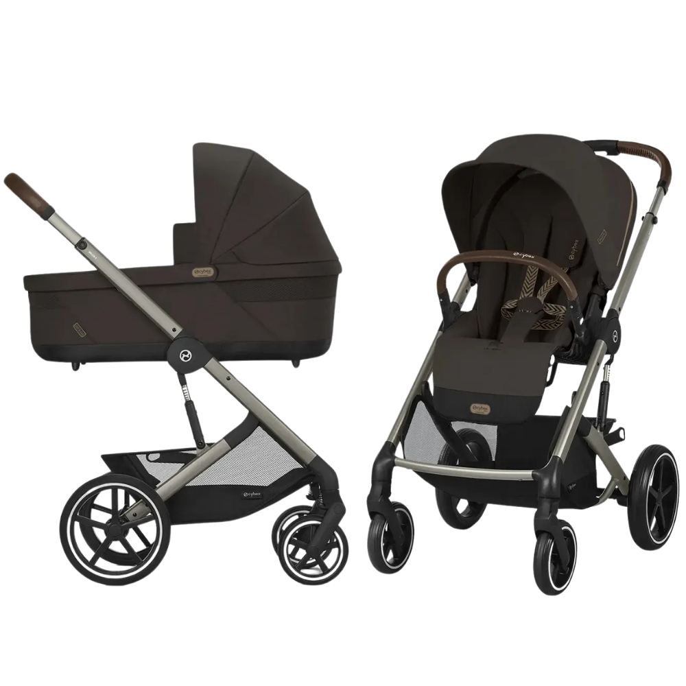 Kinderwagen Cybex Balios S Lux Chocolate Brown/Brown Kinderwagen Cybex Balios S Lux Chocolate Brown/Brown - Afbeelding 1