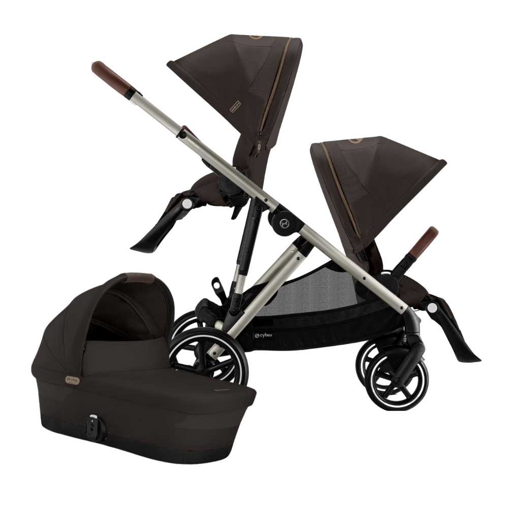 Duo Kinderwagen Cybex Gazelle S Chocolate Brown/Brown Duo Kinderwagen Cybex Gazelle S Chocolate Brown/Brown - Afbeelding 1