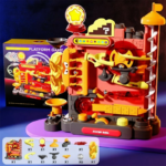 SmartTrack– Creatief&Leerzaam– Avontuurlijke Baan met Ballen Rood | Educatief Speelgoed