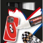 edding 6900 X Multi Marker - 2 stuks - zwart + wit