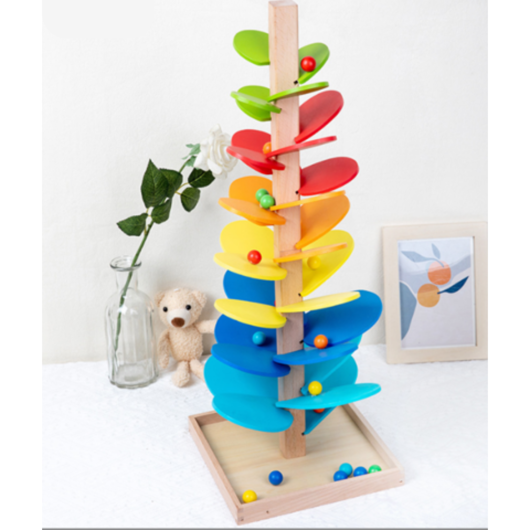 61cm Woods™ - Speelse Takken - Regenboogboom Regenboogboom L - 61 cm | Educatief Speelgoed - Afbeelding 1