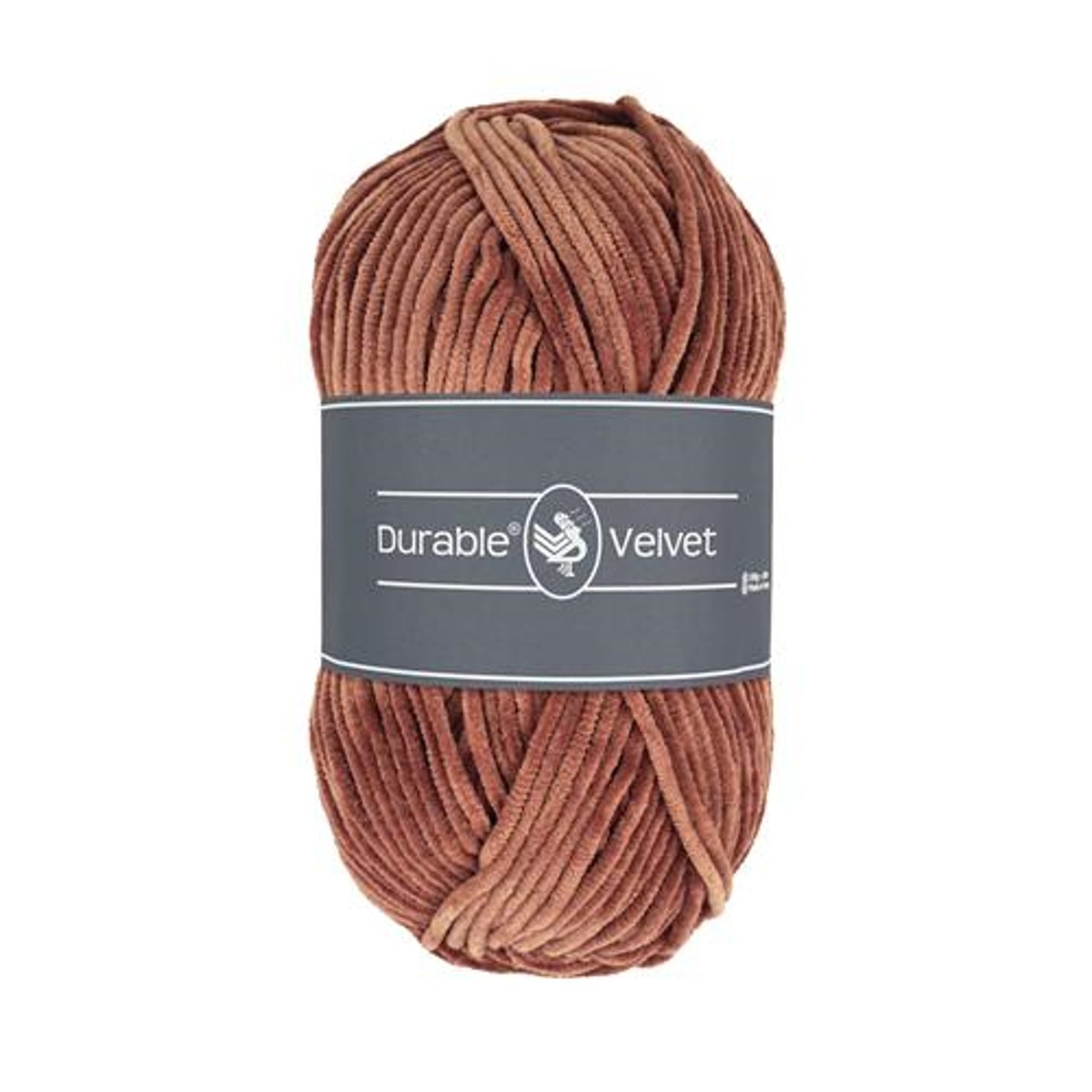 Durable Velvet garen - 100 gram - 2218 hazelnoot Durable Velvet garen - 100 gram - 2218 hazelnoot - Afbeelding 1