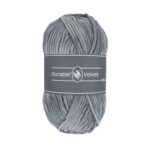 Durable Velvet garen - 100 gram - 2232 lichtgrijs
