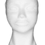 Piepschuim hoofd - 32 cm