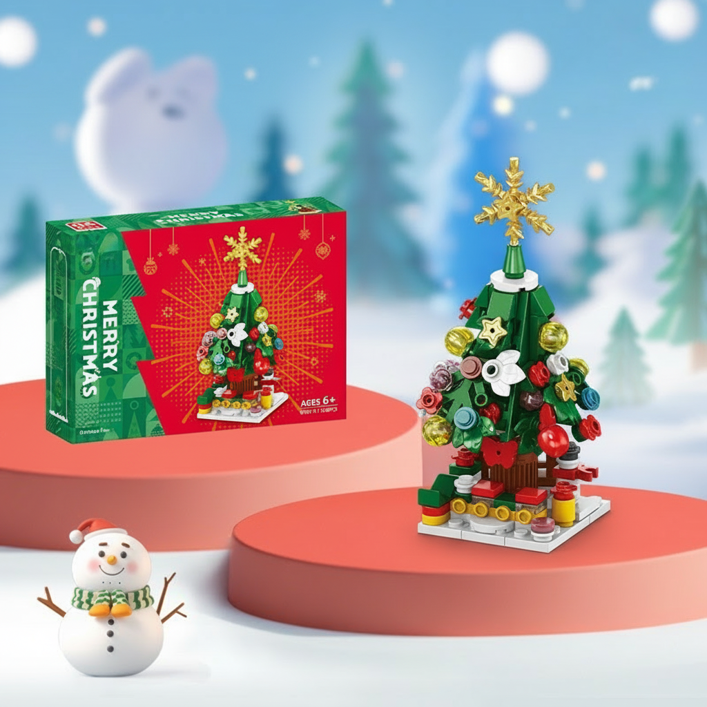 6_2f0c87af-9ee2-4748-ae9d-f9ec97163c1a WinterBlocks– Kerstig&Leuk– Kerst Constructie Speelgoed Kerstboom | Educatief Speelgoed - Afbeelding 1