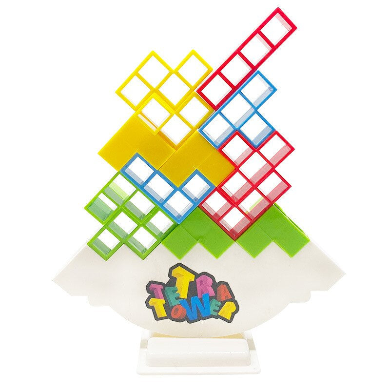 6_3cf9dca9-3083-419c-ad89-158e22355b25 Balance Puzzle Tower™ - Bouw en balanseer! - Tetris toren | Educatief Speelgoed - Afbeelding 1