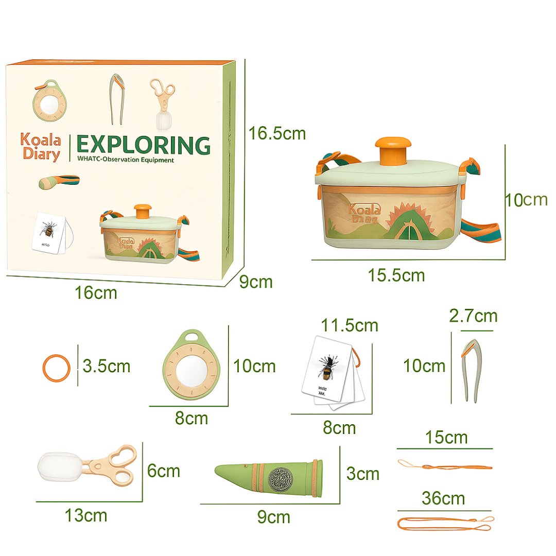 6_878020ad-880e-4c3b-99f0-1113c4ee86b4 Bug Lab™ | Ontdek de wereld - Insectenhotel 6 stuks | Educatief Speelgoed - Afbeelding 1
