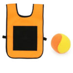 Sticky Shot– Gooien&Plakken– Sportief Plak Vest Oranje / Klein (Kinder) | Educatief Speelgoed