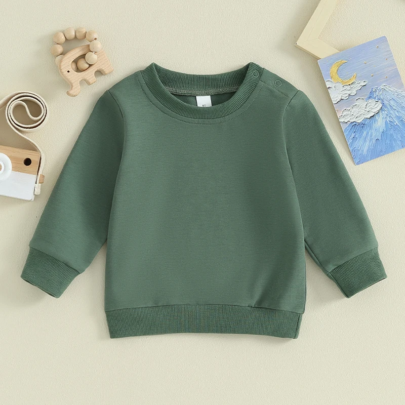 6_a92d5632-0ed1-496b-b1cb-afa645904e5d TinyTrend– Stoer&Comfortabel– Pullover voor Jongens&Meisjes Groen / 110 (18–24 maanden) | Educatief Speelgoed - Afbeelding 1