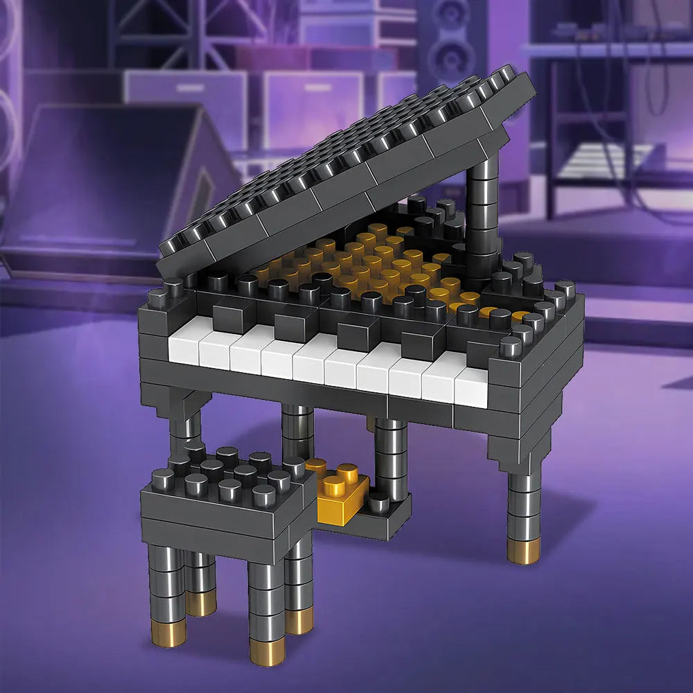 6_d3d9382f-d930-4f3c-b5c3-496e8f4c0241 Construction Instrument™ - Bouw Je Eigen Minimuziekinstrument - Miniatuur muziekinstrument Piano | Educatief Speelgoed - Afbeelding 1