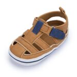 Mini Fashion™ - Licht&Comfortabel - Peuter Sandalen Bruin / 1 (0-6 maanden) | Educatief Speelgoed