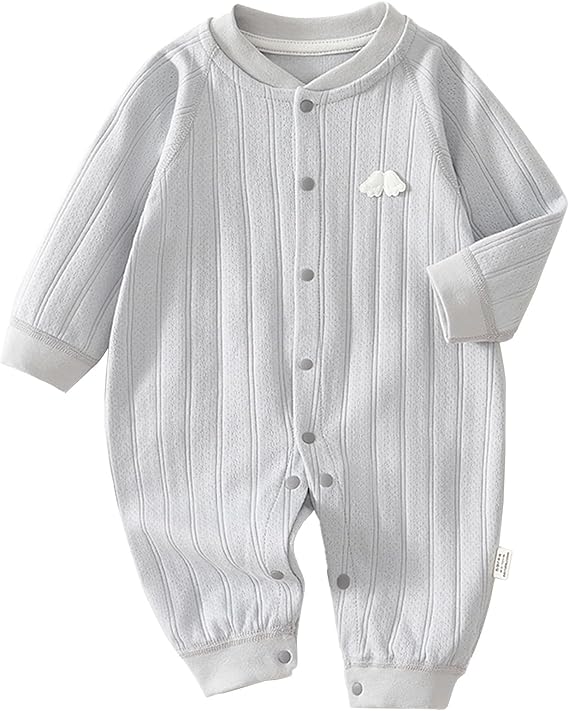 71I6vE6mY-L._AC_SX569 Mini Fashion™ - Knus&Comfortabel - Baby Pyjama Grijs / 73 (6–9 maanden) | Educatief Speelgoed - Afbeelding 1