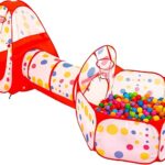Fun Fort - Gooien&Gieren - Kinder Speeltent Rood | Educatief Speelgoed
