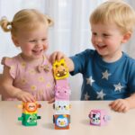 StackAnimals– Leuk&Educatief– Dieren Stapel Speelset | Educatief Speelgoed
